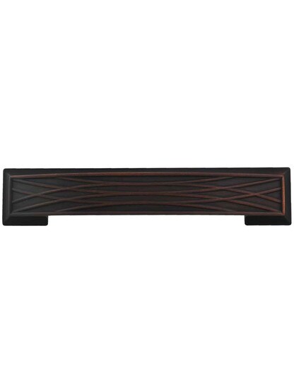 Aberdeen Cup Pull - 5 inch Center-to-Center in Brushed Oil Rubbed Bronze.